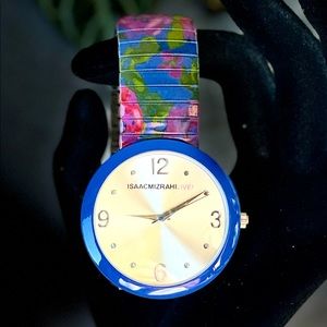 Isaac Mizrahi Live - Rose Floral Watch